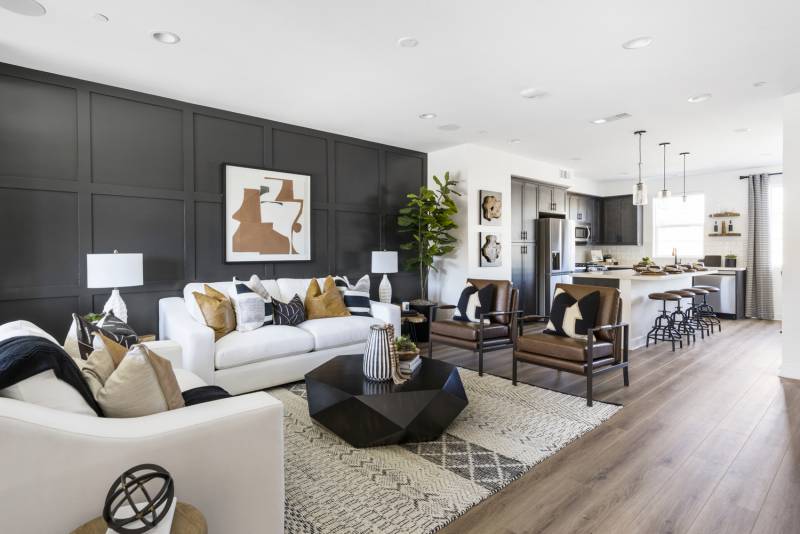 Plan 5 Model Home Great Room